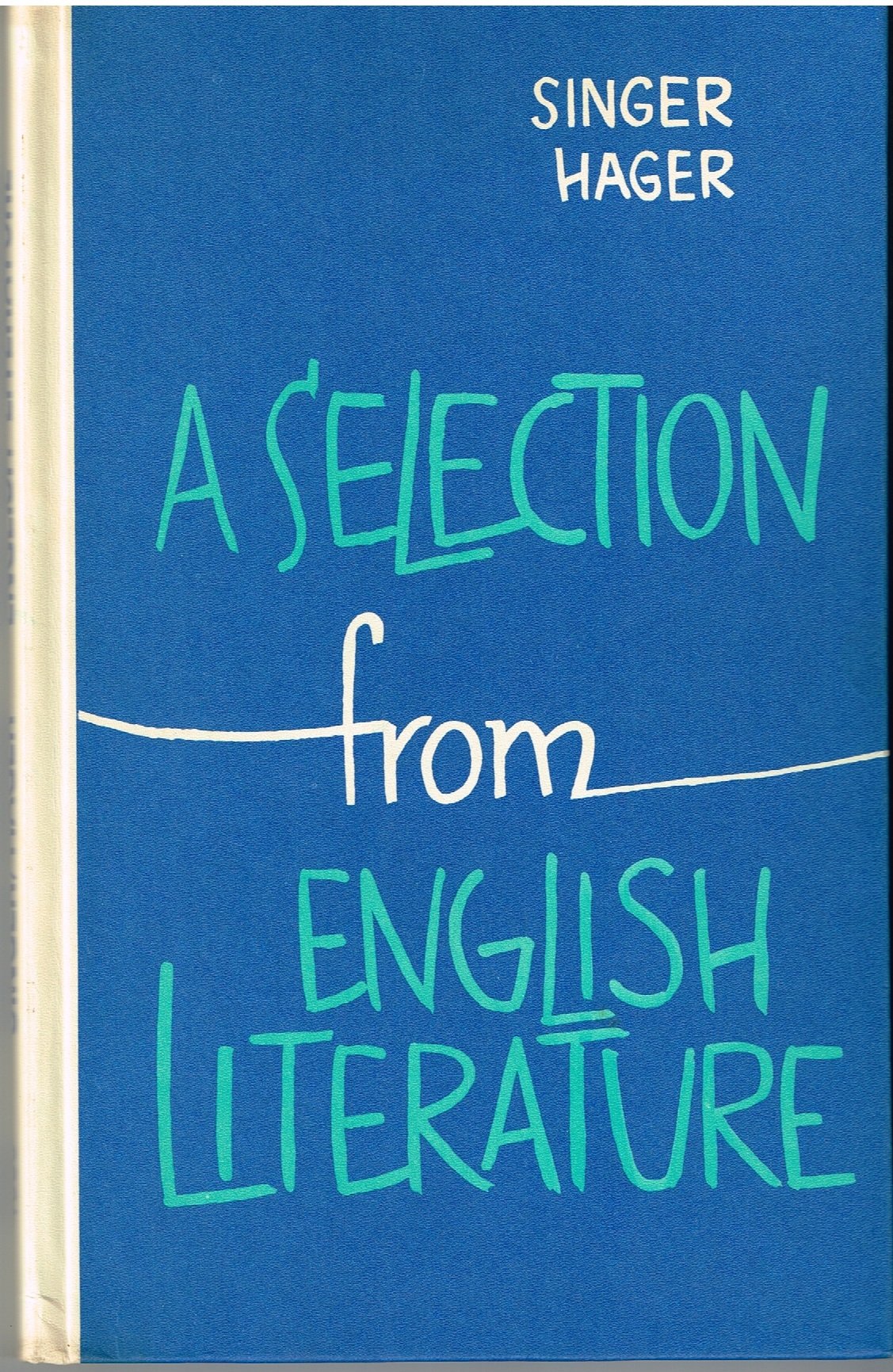 A Selection from English Literature 1500-1950 Books