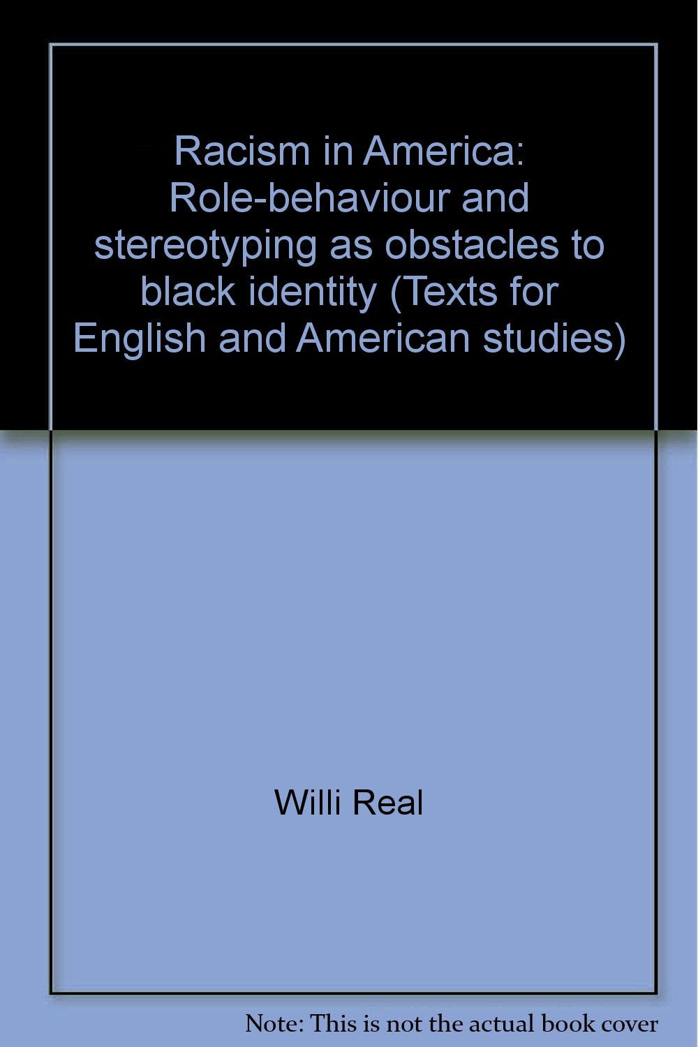 Racism in America. Stories and Studies of Socialization. Texts for English and A Books