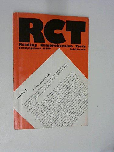 Reading Comprehension Tests: Für die 9. und 10. Realschulklasse / Schülerheft Books