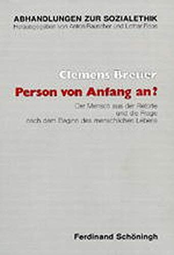 Person von Anfang an? book