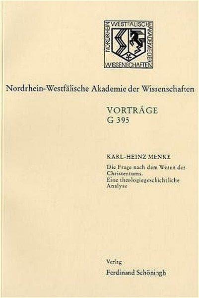 Die Frage nach dem Wesen des Christentums book