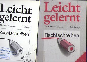 Leicht gelernt, Rechtschreiben 7. bis 9. Schuljahr: 7. bis 9. Schuljahr. Mit eingelegtem Lösungsheft Books