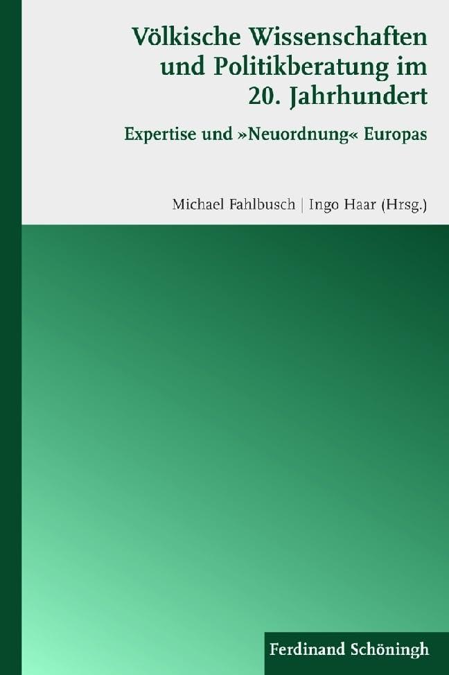 Völkische Wissenschaften im 20. Jahrhundert Social Sciences