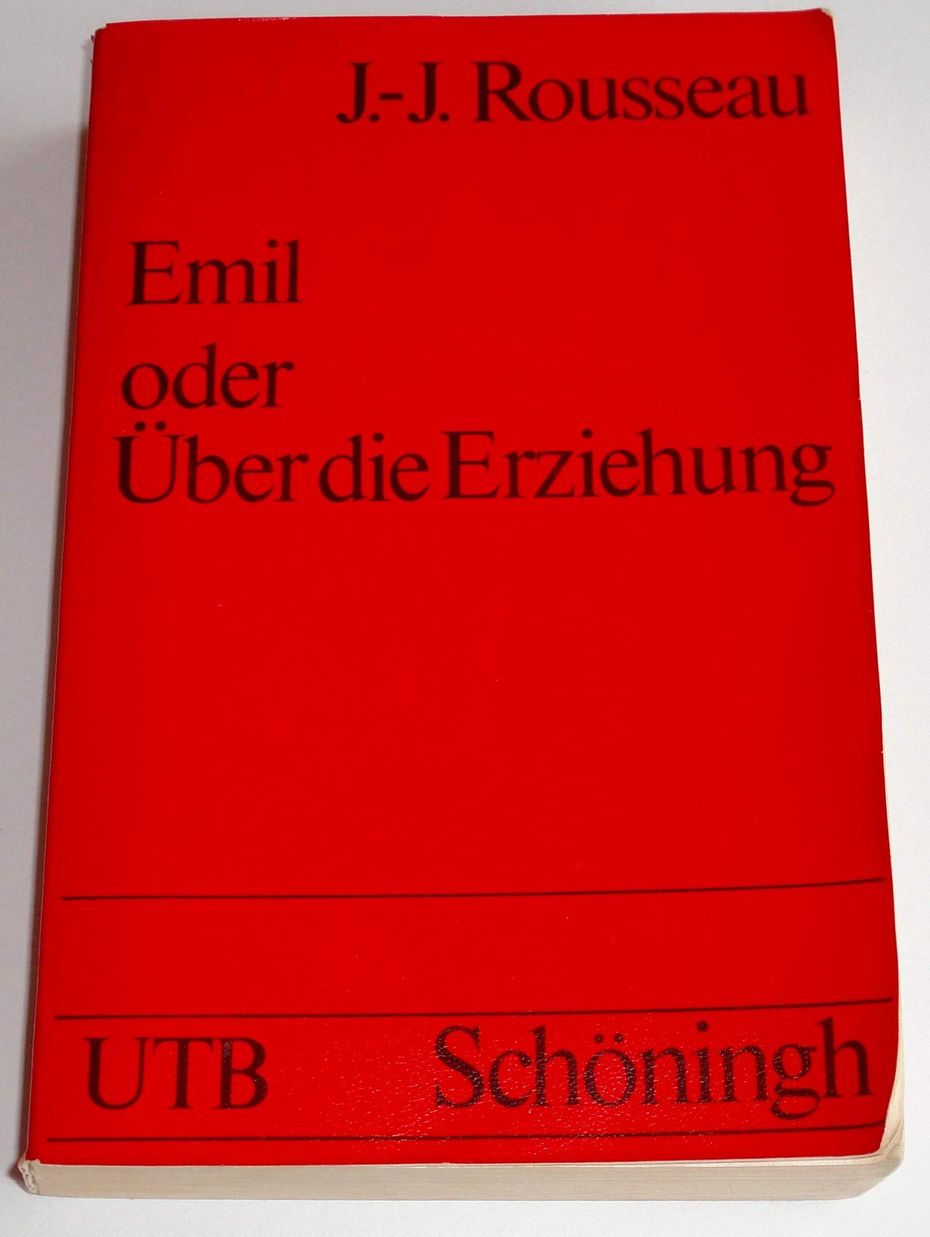 Emile oder Über die Erziehung Philosophy