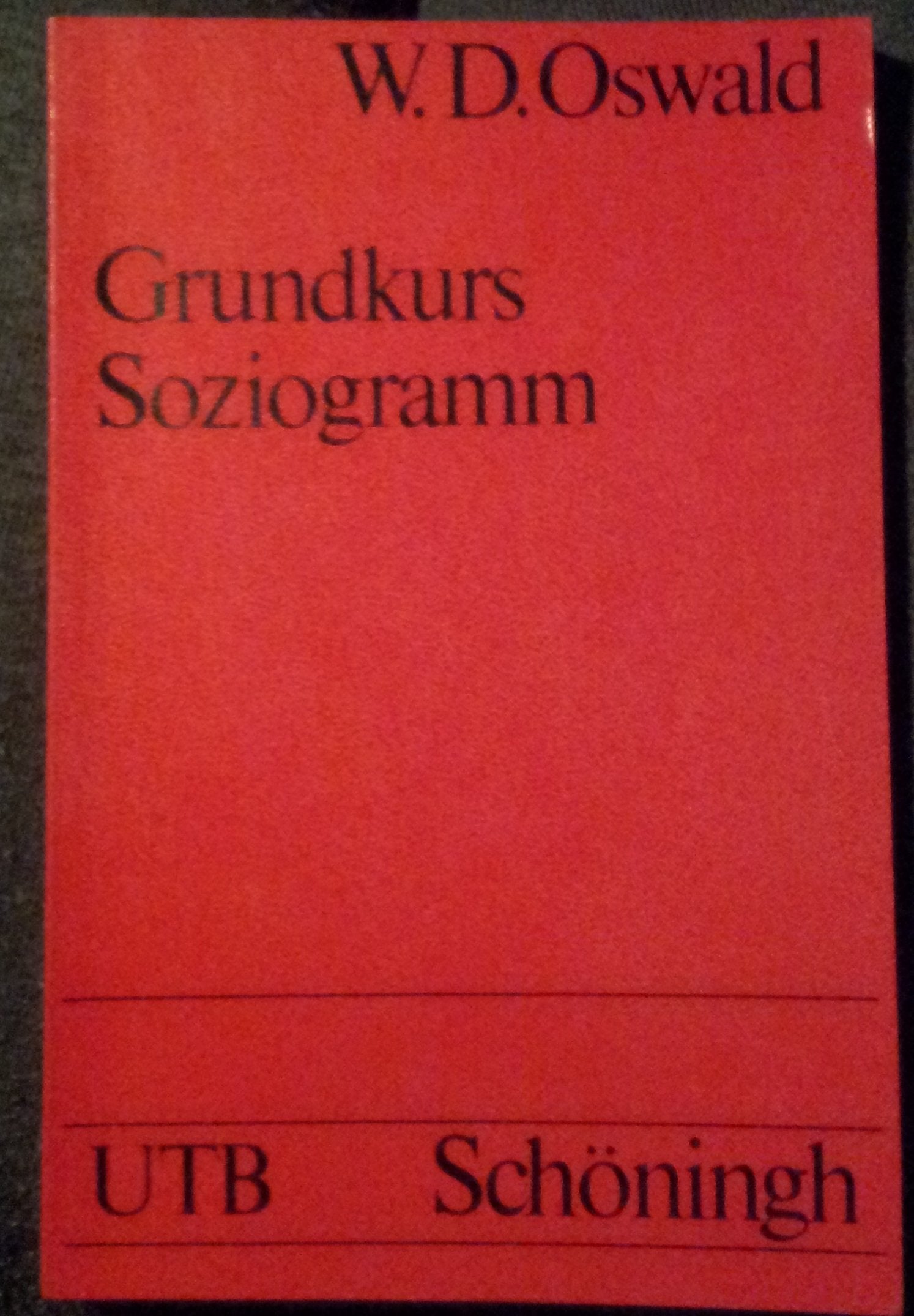 Grundkurs Soziogramm Social Sciences