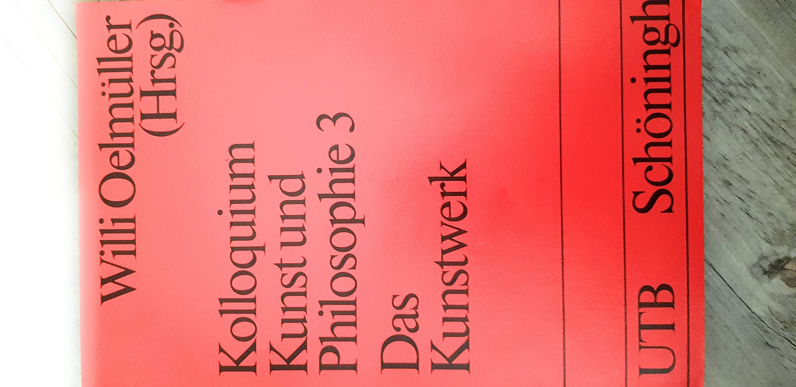 Kolloquium Kunst und Philosophie, Band 3: Das Kunstwerk Film, Art & Culture
