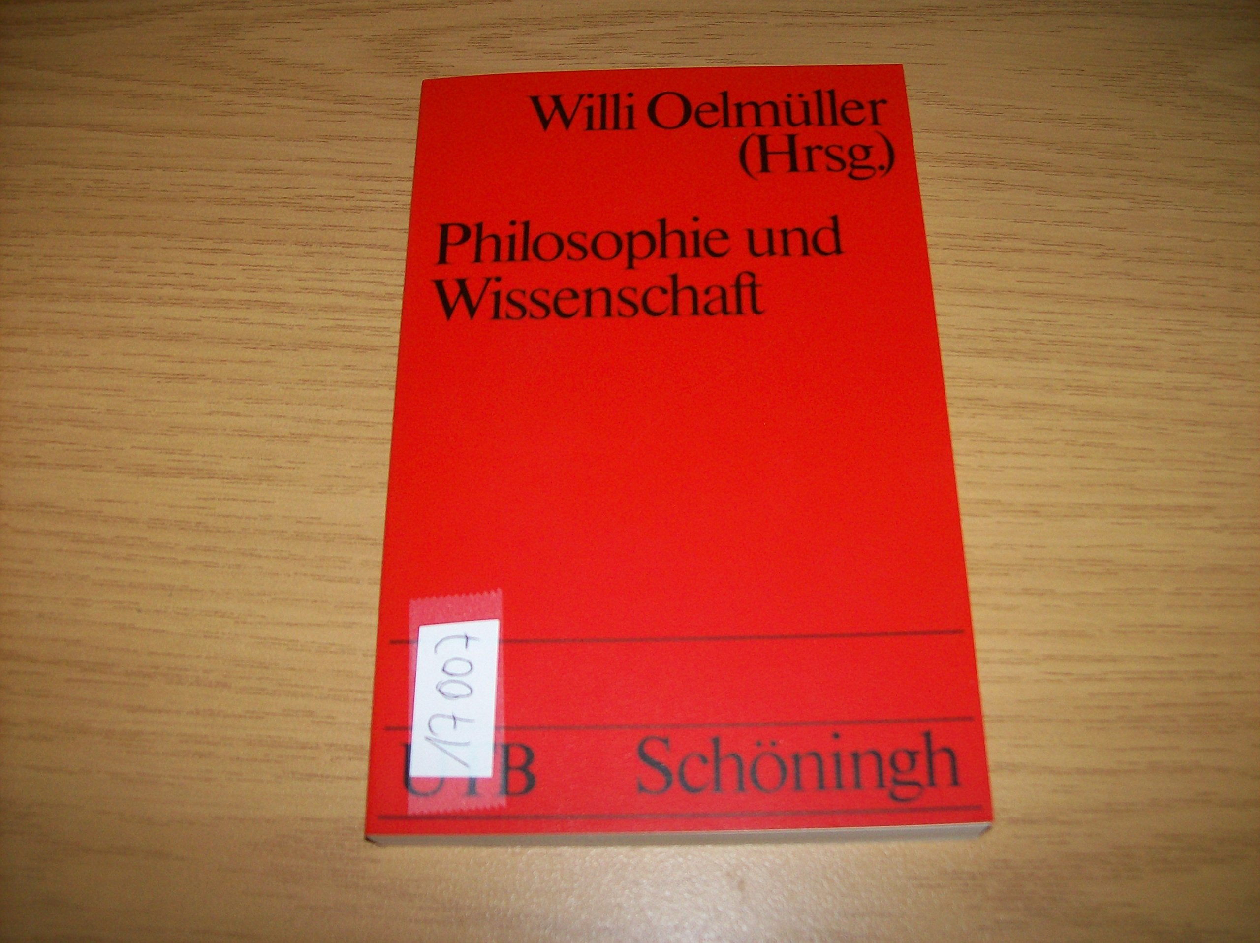 Philosophie und Wissenschaft. book