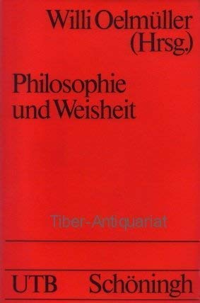 Philosophie und Weisheit. Books