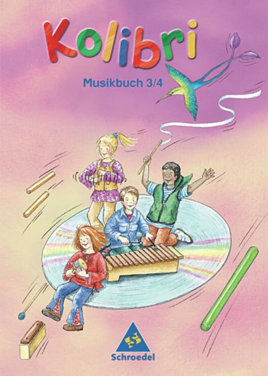 Kolibri  Musikbuch 3/4. Baden-Württemberg, Berlin, Brandenburg, Bremen, Hamburg, Hessen, Mecklenburg-Vorpommern, Niedersachsen, Nordrhein-Westfalen, Rheinland-Pfalz, Saarland, Sachsen, Sachsen-Anhalt, Schleswig-Holstein Sheet Music