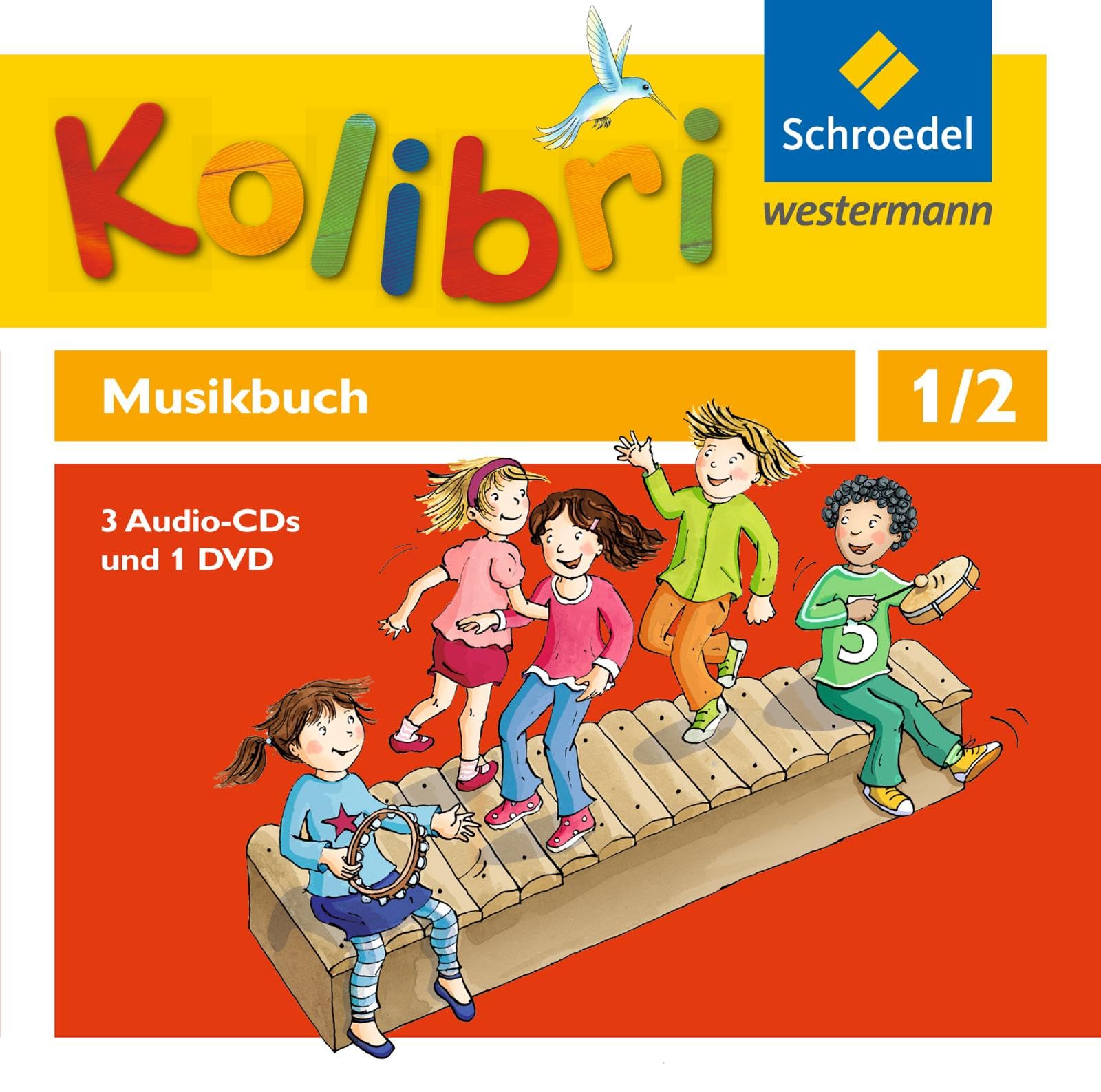 Kolibri - Musikbuch 1 / 2. Hörbeispiele und Tanz-DVD. Allgemeine Ausgabe Films