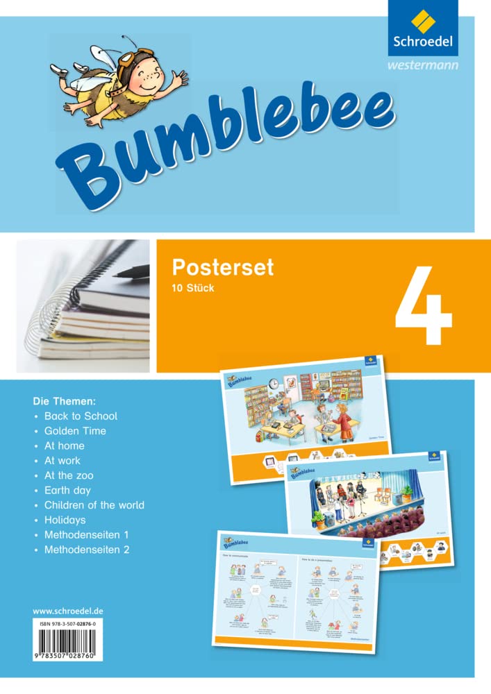Bumblebee - Ausgabe 2015: Posterset 4 (Bumblebee 1 - 4: Ausgabe 2015 für das 1. - 4. Schuljahr) Foreign Languages ​​& Dictionaries