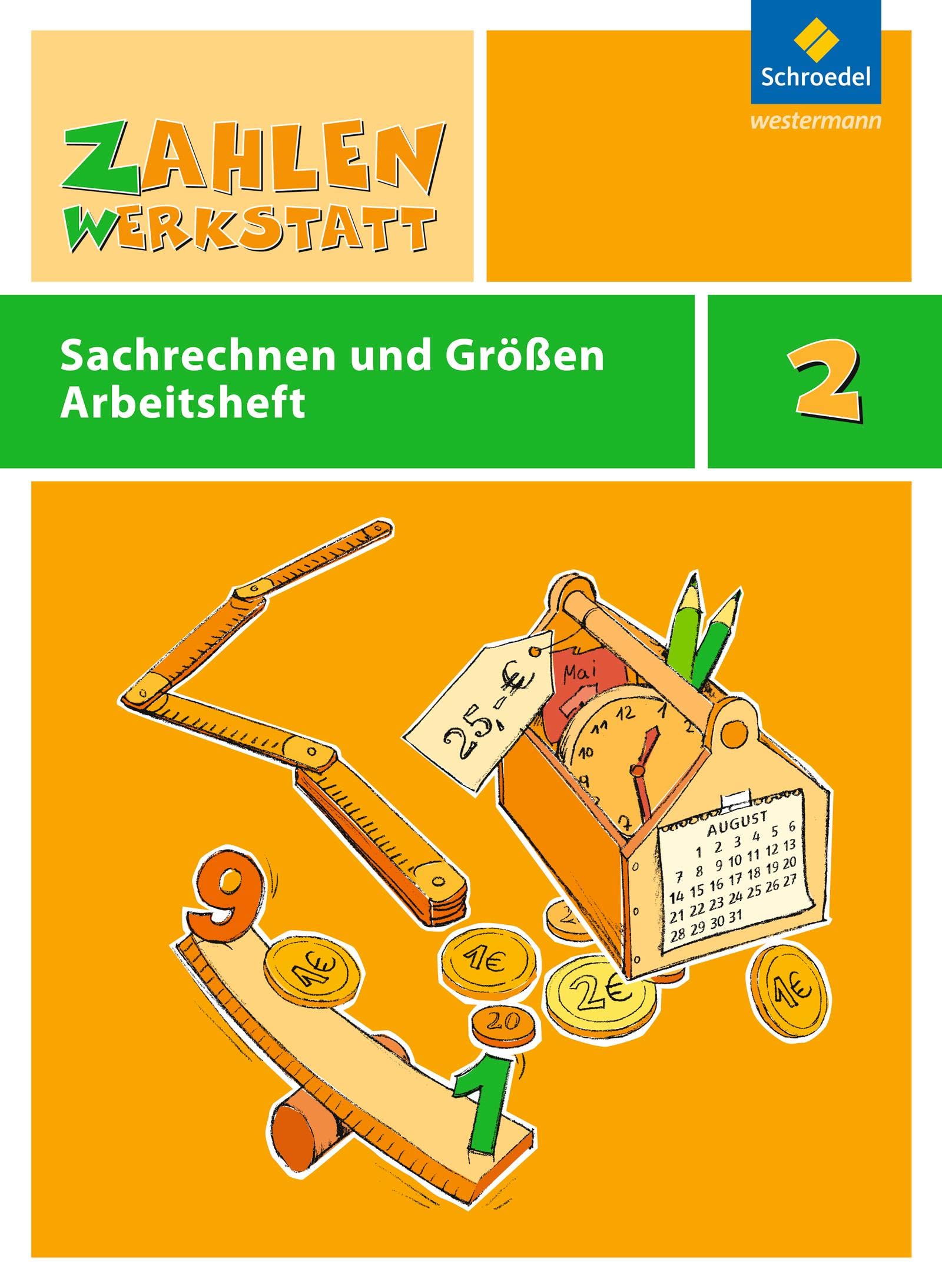 Sachrechnen 2. Arbeitsheft Study Guides Books