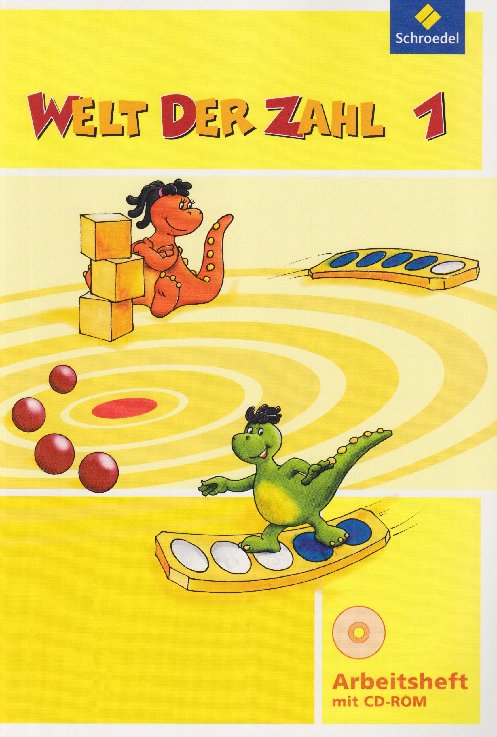 Welt der Zahl 1. Arbeitsheft mit CD-ROMBerlin, Brandenburg, Bremen, Mecklenburg-Vorpommern, Sachsen-Anhalt Study Guides Books