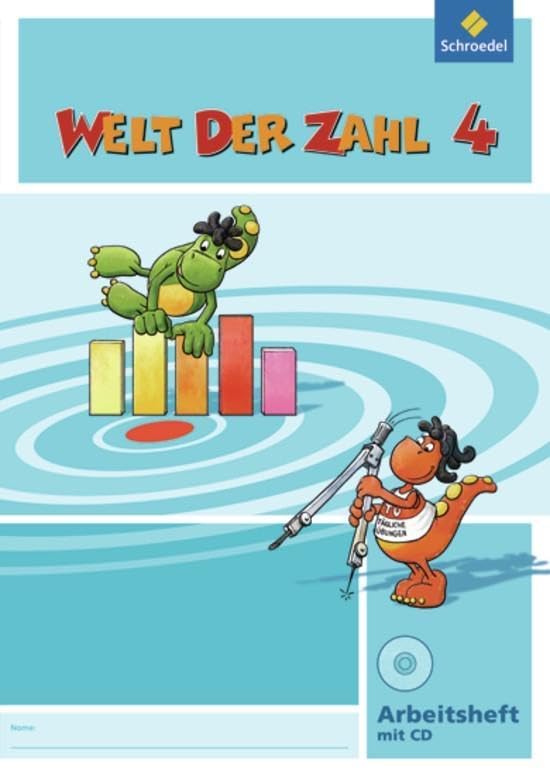 Welt der Zahl - Ausgabe 2010 für Berlin, Brandenburg, Bremen, Mecklenburg-Vorpommern, Sachsen-Anhalt und Thüringen: Arbeitsheft 4 mit CD-ROM Study Guides