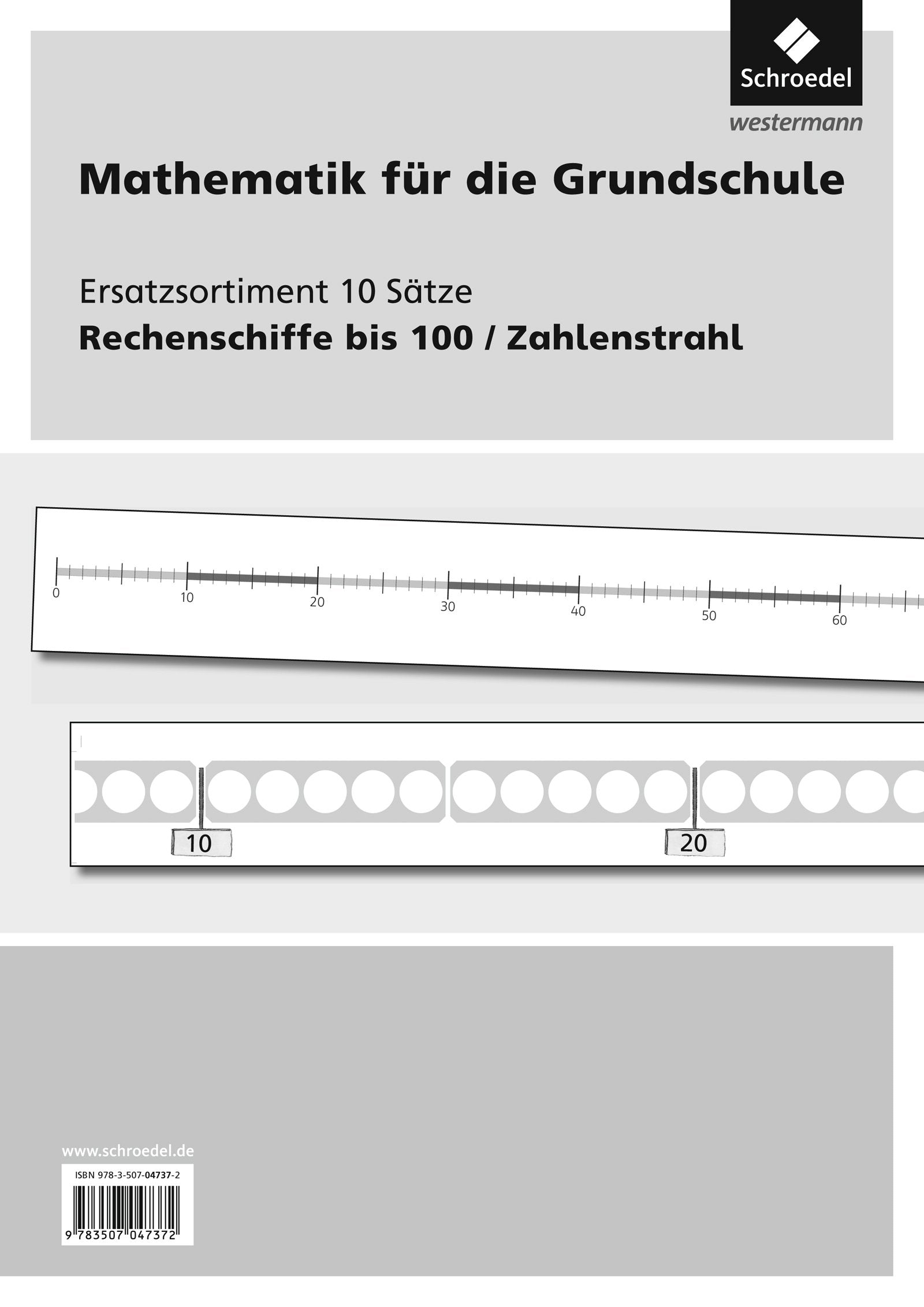 Welt der Zahl - I-Materialien: Ersatzsortiment: 10 Sätze Rechenschiffe bis 100/Zahlenstrahl Study Guides