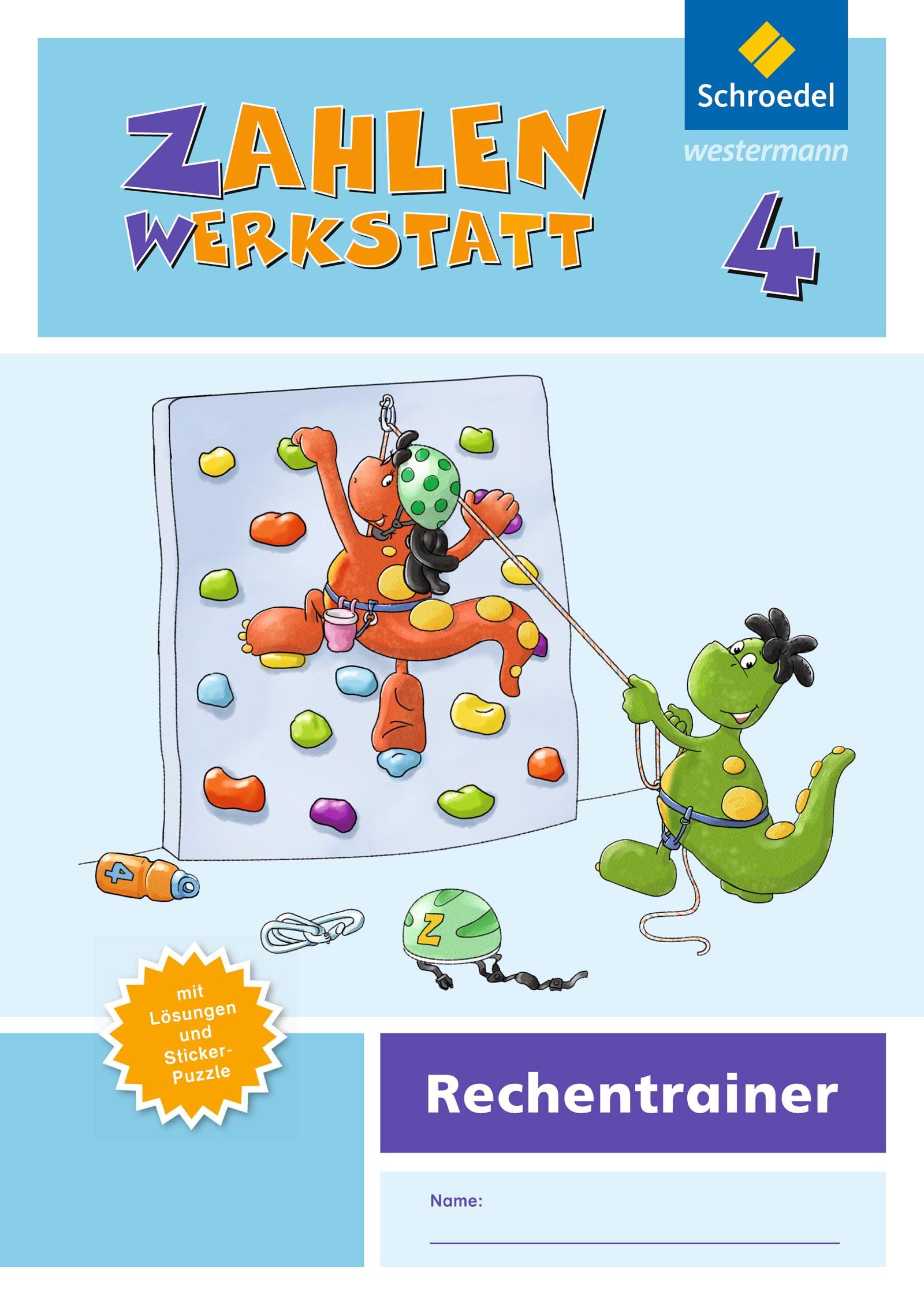 Zahlenwerkstatt - Ausgabe 2015: Rechentrainer 4 (Zahlenwerkstatt - Rechentrainer: Ausgabe 2015) General education