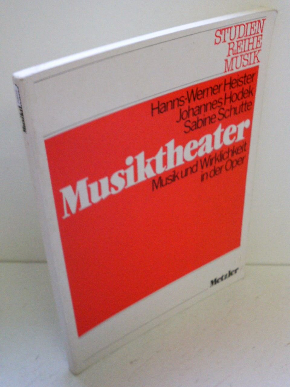 Studienreihe Musik: Musik und Wirklichkeit in der Oper Film, Art & Culture