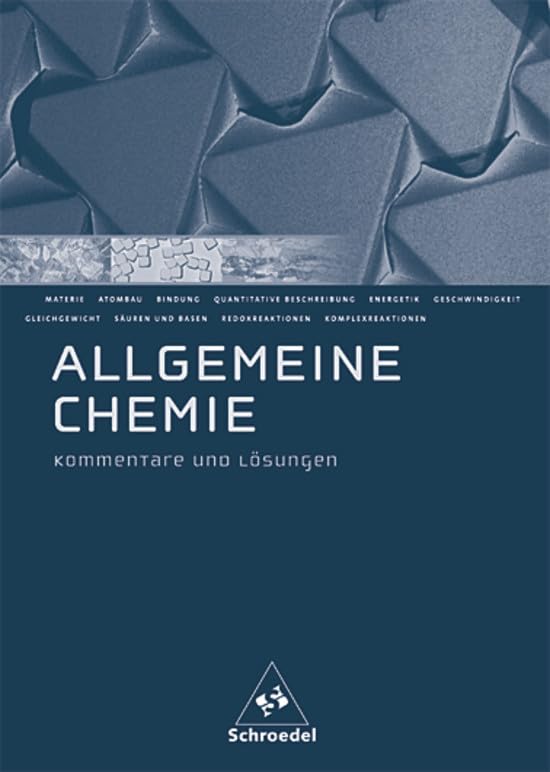 Allgemeine Chemie SII. Lösungen Study Guides