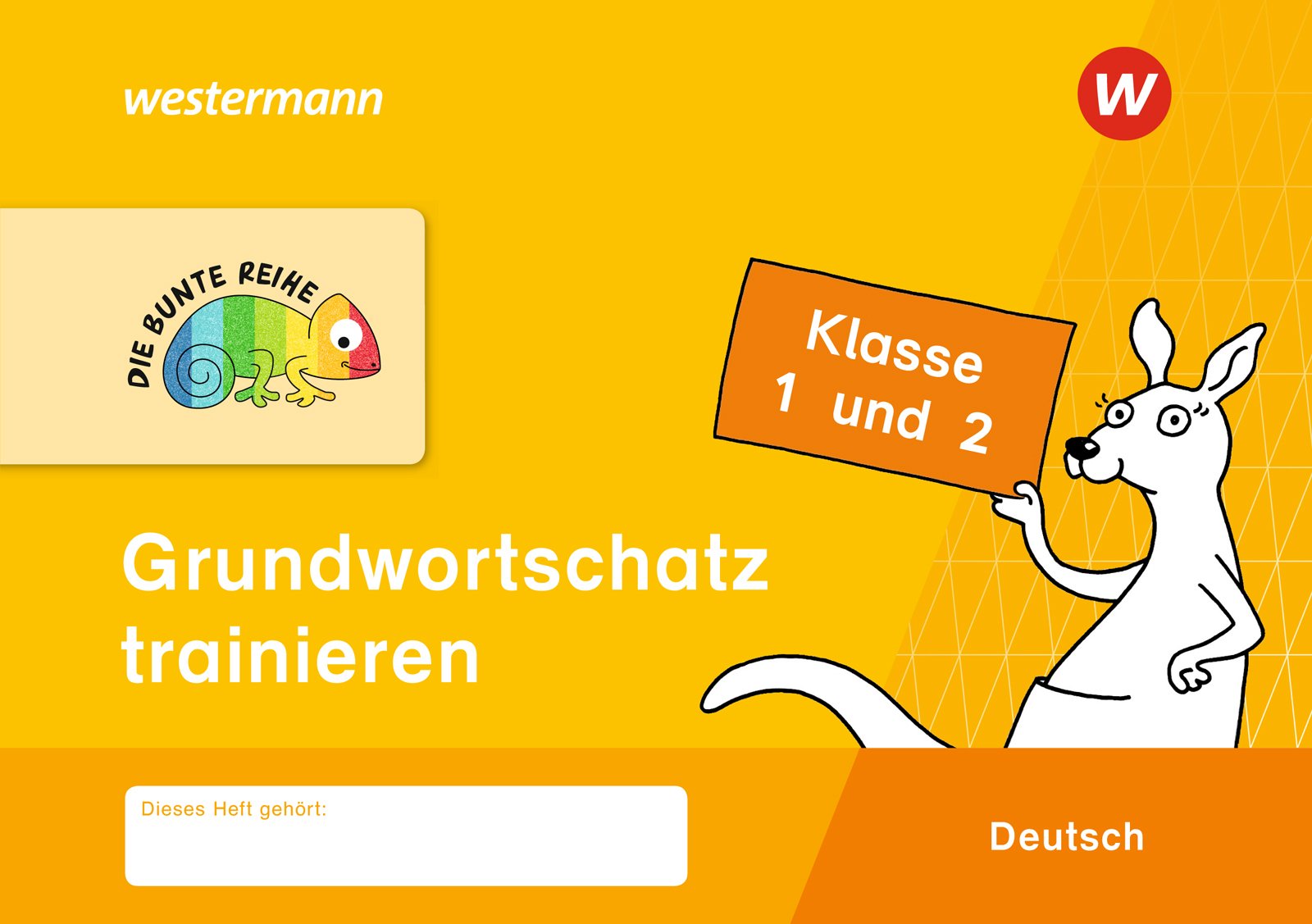 DIE BUNTE REIHE - Deutsch. Grundwortschatz trainieren Klasse 1 und 2 Study Guides