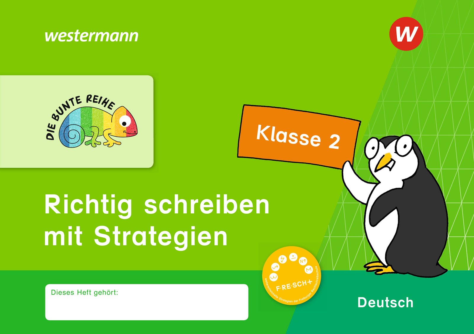 DIE BUNTE REIHE / DIE BUNTE REIHE - Deutsch: Deutsch / Richtig schreiben mit Strategien Klasse 2 Books