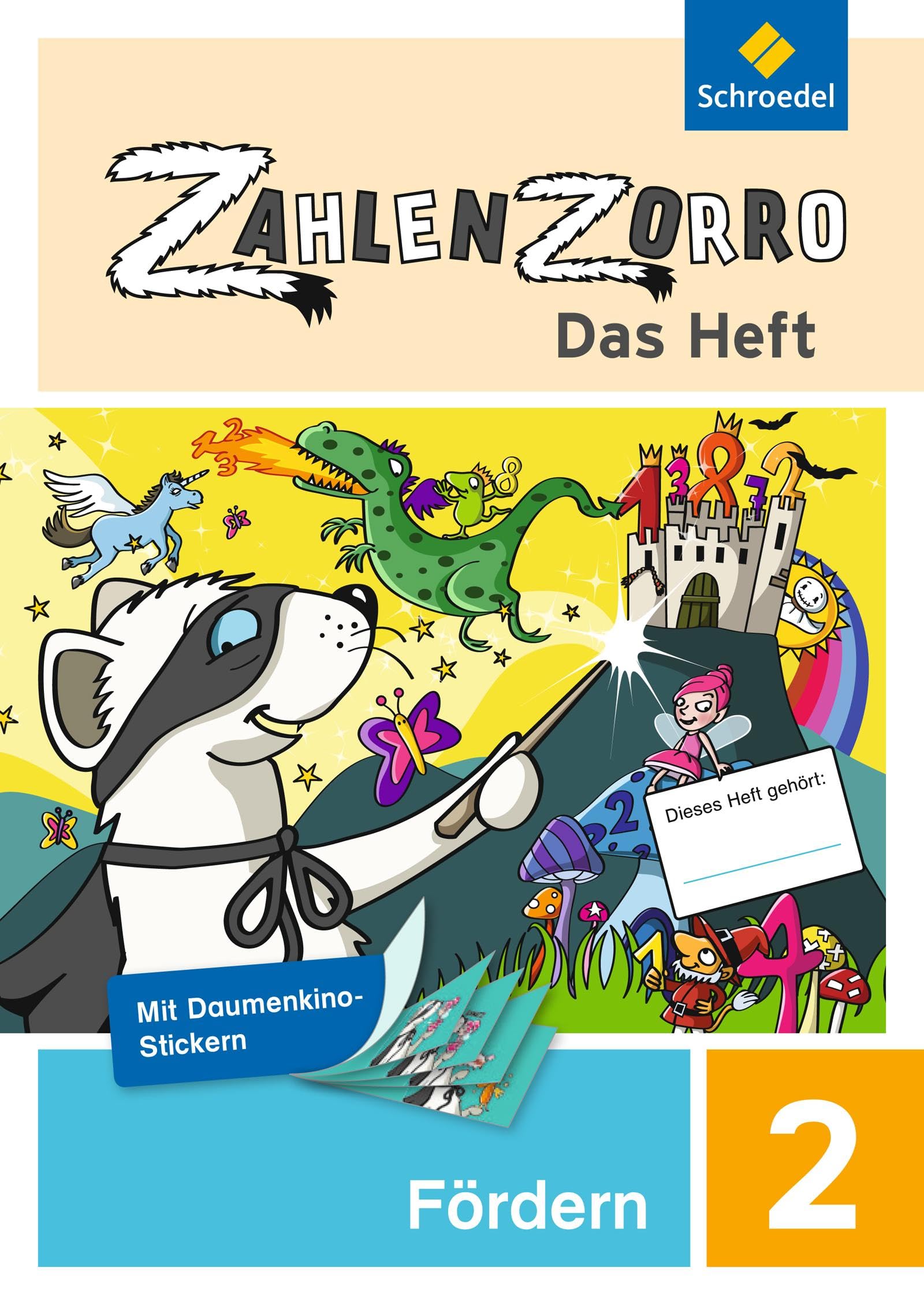 Product Image: Zahlenzorro 2. Förderheft - Das Heft