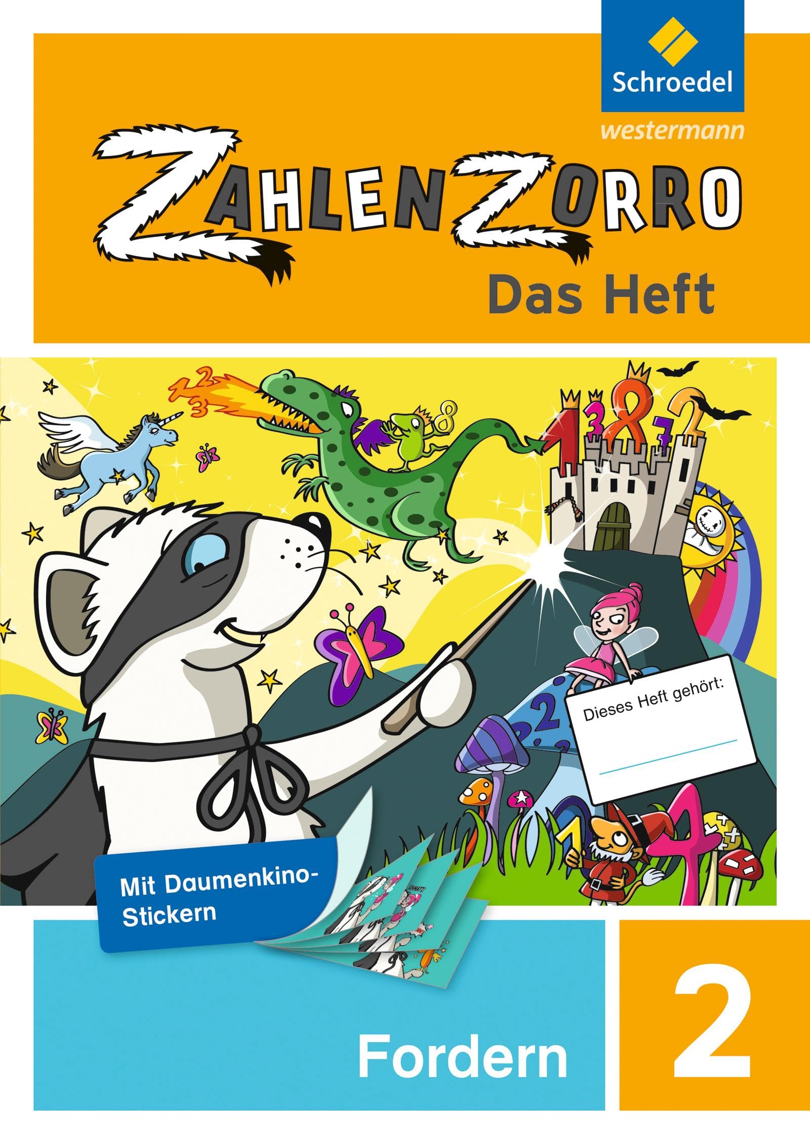 Zahlenzorro - Das Heft. Forderheft 2 Study Guides