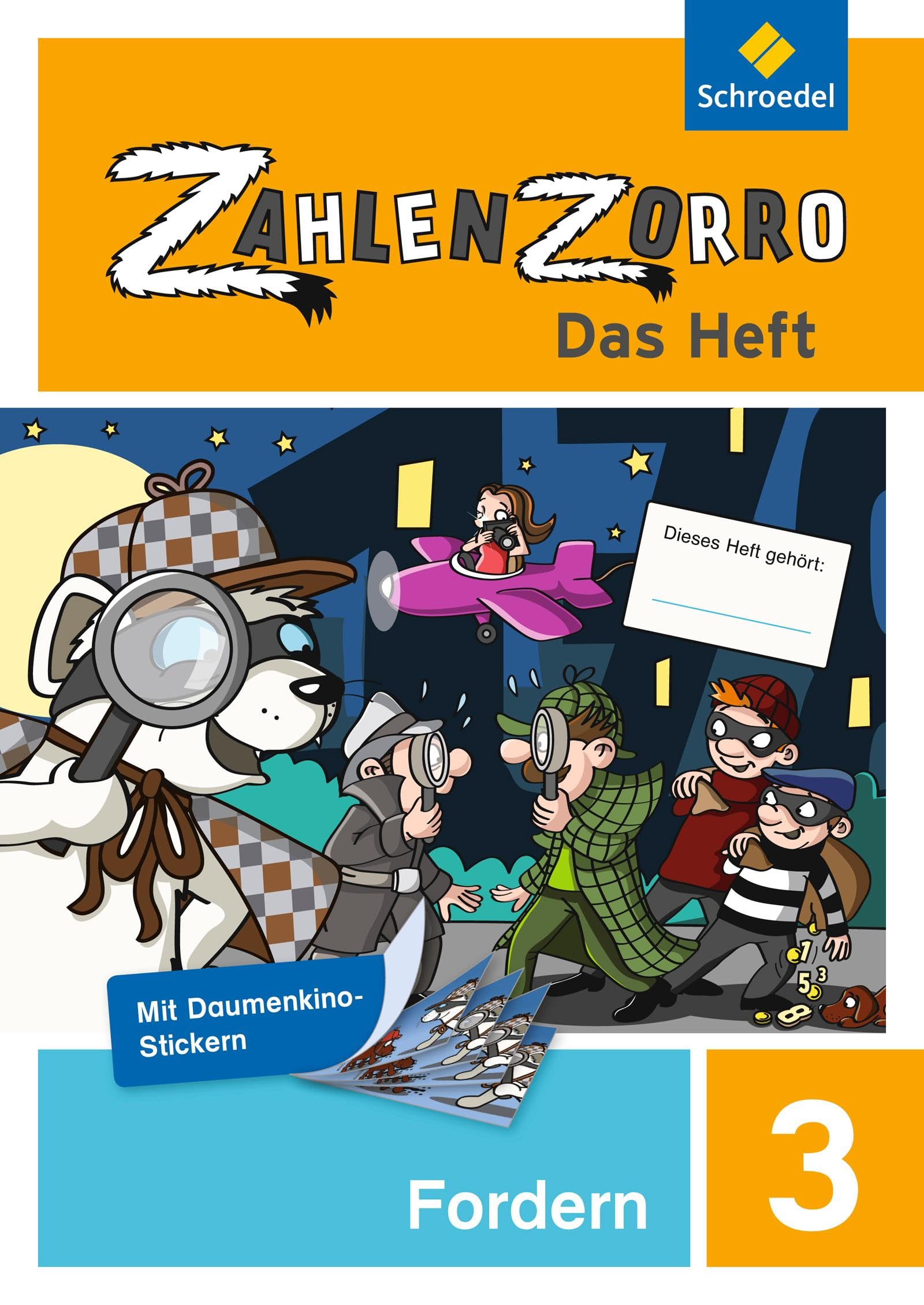 Zahlenzorro - Das Heft. Forderheft 3 Study Guides
