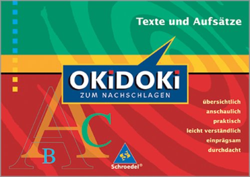 Okidoki zum Nachschlagen / OKiDOKi zum Nachschlagen: Texte und Aufsätze Study Guides