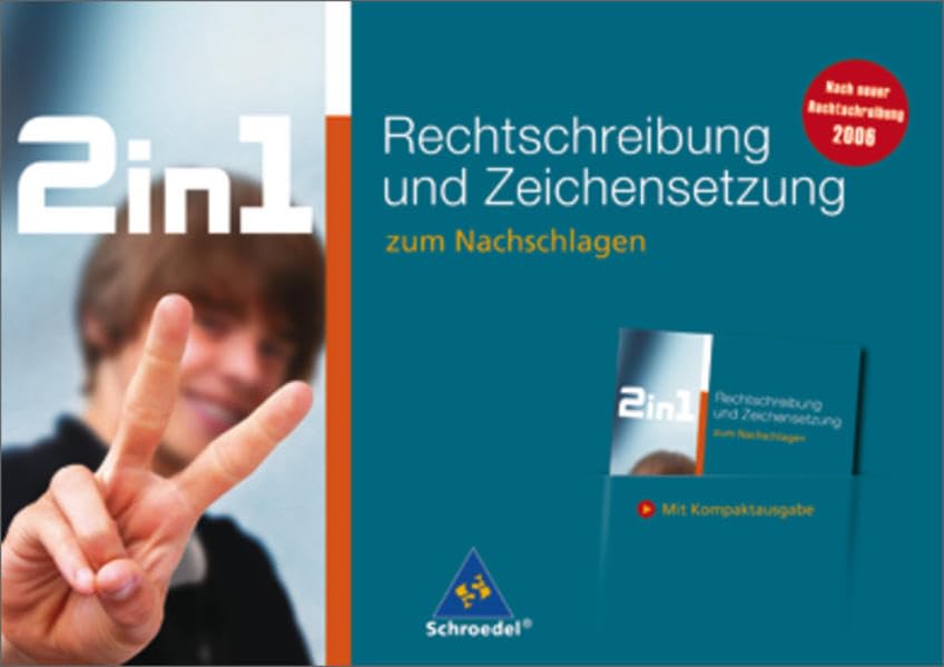 2 in 1 zum Nachschlagen: Rechtschreibung und Zeichensetzung Study Guides