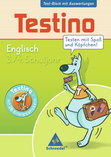Testino - Testen mit Spaß und Köpfchen!: Englisch 3 / 4 Foreign Languages ​​& Dictionaries