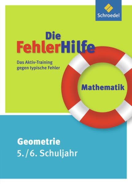 Product Image: Die FehlerHilfe. Mathematik Geometrie 5 / 6