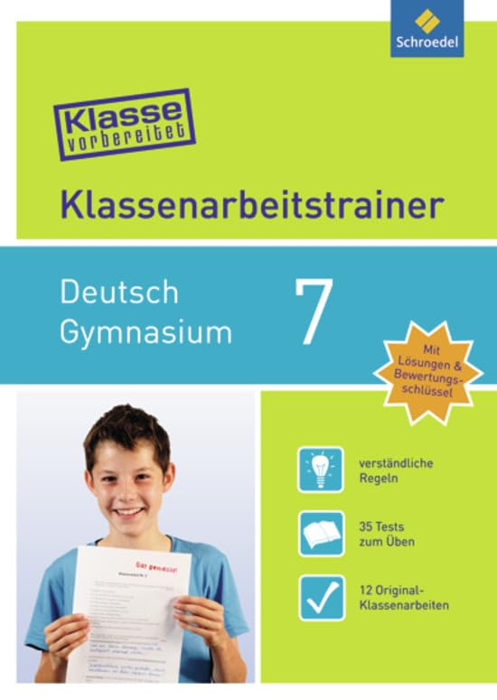 Klasse vorbereitet Deutsch 7 - Gymnasium Study Guides
