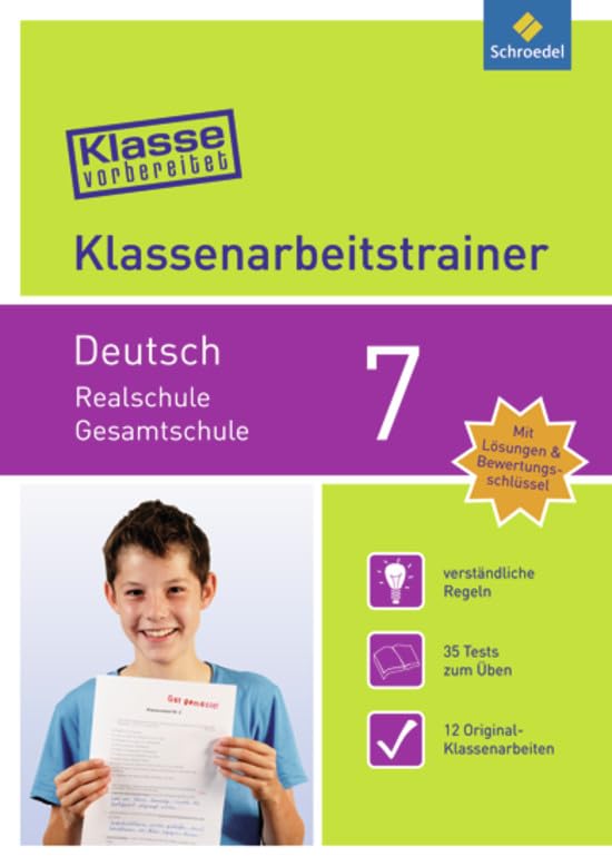 Klasse vorbereitet 7. Deutsch. Realschule / Gesamtschule Study Guides