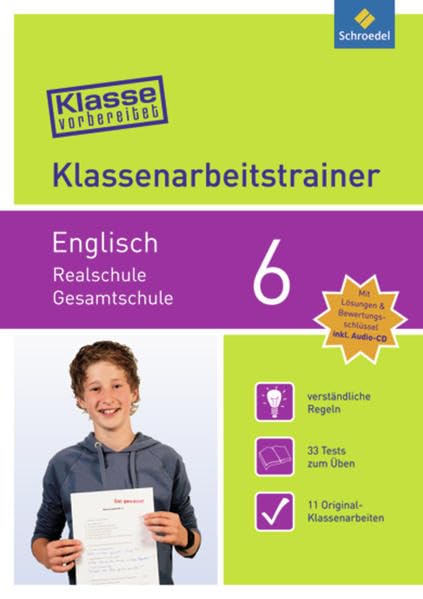 Klasse vorbereitet / Klasse vorbereitet - Realschule / Gesamtschule: Klassenarbeitstrainer Realschule / Gesamtschule / Klassenarbeitstrainer Englisch ... Realschule / Gesamtschule) Foreign Languages ​​& Dictionaries