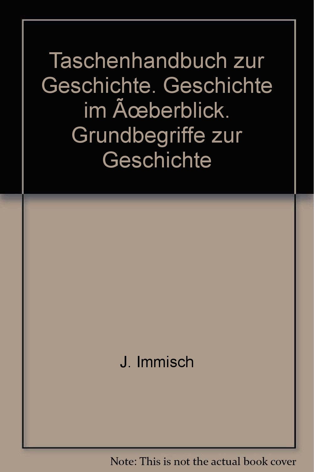 Taschenhandbuch zur Geschichte: Geschichte im Überblick - Grundbegriffe zur Geschichte Books
