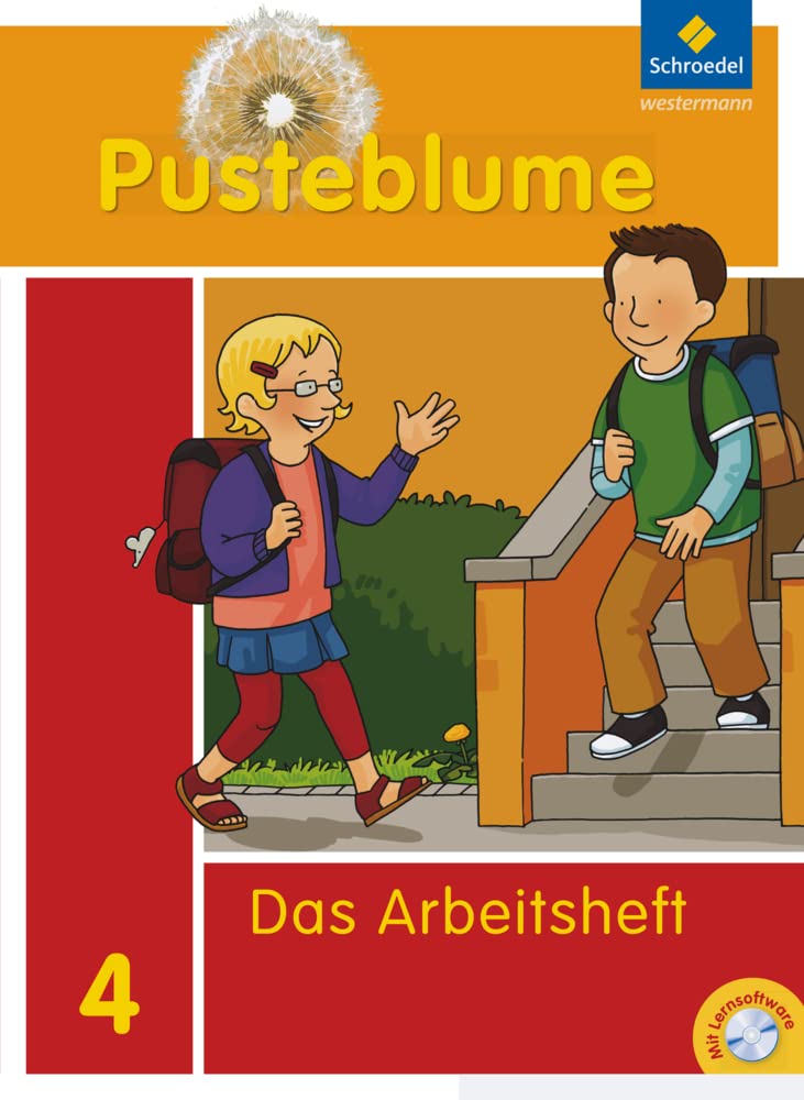 Pusteblume. Das Sprachbuch - Allgemeine Ausgabe 2009: Arbeitsheft 4 mit Lernsoftware Study Guides