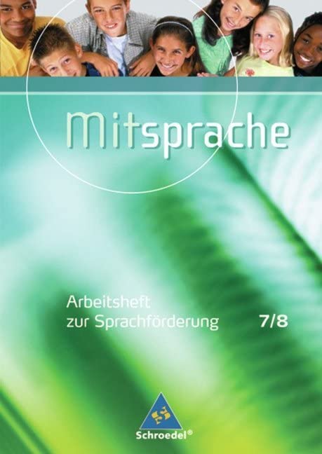 Product Image: Mitsprache 7 / 8. Arbeitsheft. Deutsch als Zweitsprache