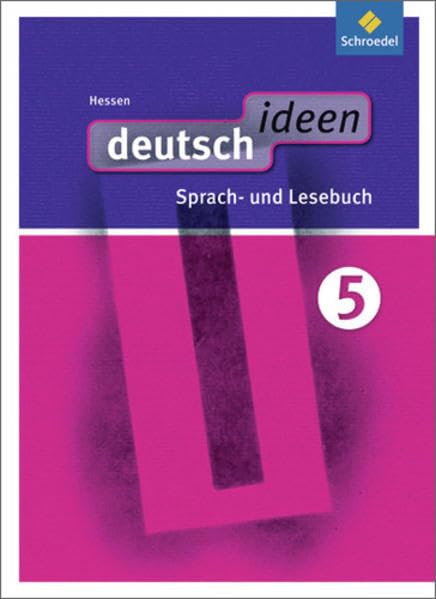 deutsch ideen SI - Ausgabe 2013 Hessen: Schülerband 5 Study Guides