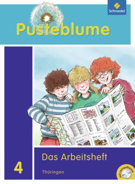 Pusteblume. Das Sachbuch / Pusteblume. Das Sachbuch - Ausgabe 2010 Thüringen: Ausgabe 2010 Thüringen / Arbeitsheft 4 mit Lernsoftware + FIT MIT Study Guides