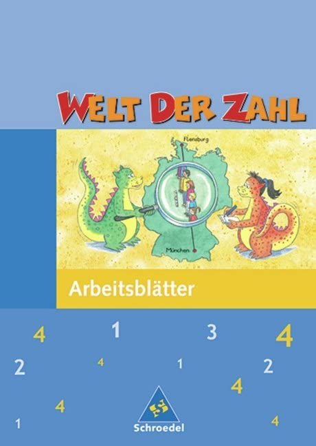 Welt der Zahl 4. Arbeitsheft. Hessen, Rheinland-Pfalz, Saarland. Neubearbeitung Study Guides