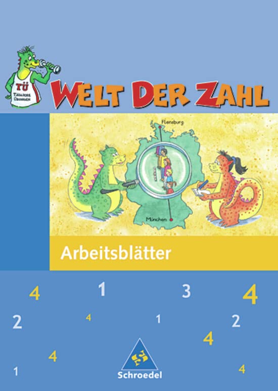 Welt der Zahl - Ausgabe 2004 Berlin, Brandenburg, Bremen, Mecklenburg-Vorpommern, Sachsen-Anhalt und Thüringen: Arbeitsheft 4: Ausgabe 2004 Berlin, ... Mecklenburg-Vorpommern,... / Arbeitsheft 4 Study Guides