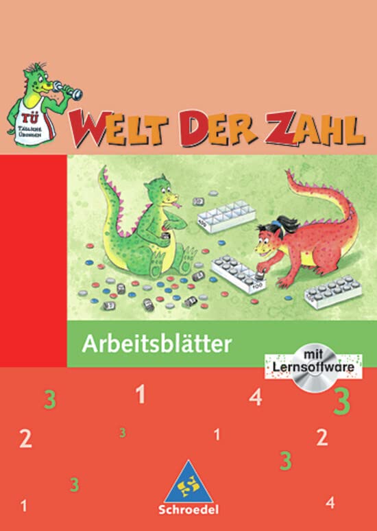 Welt der Zahl 3. Arbeitsheft mit CD-ROM. Berlin, Brandenburg, Mecklenburg,-Vorpommern Study Guides
