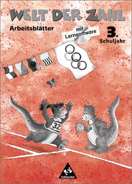 Die Welt der Zahl, Ausgabe Grundschule Nordrhein-Westfalen, neue Rechtschreibung, 3. Schuljahr, m. CD-ROM, EURO: Arbeitsheft 3 mit CD-ROM (Welt der Zahl - Ausgabe 1998 für Grundschulen) Study Guides