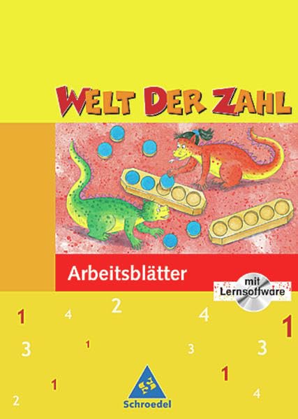 Welt der Zahl / Welt der Zahl - Ausgabe 2003 NRW: Ausgabe 2003 NRW / Arbeitsheft 1 mit CD-ROM Study Guides