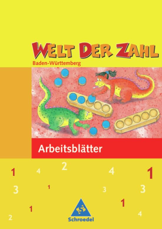 Welt der Zahl 1. Arbeitsheft. Baden-Württemberg. Neubearbeitung Study Guides