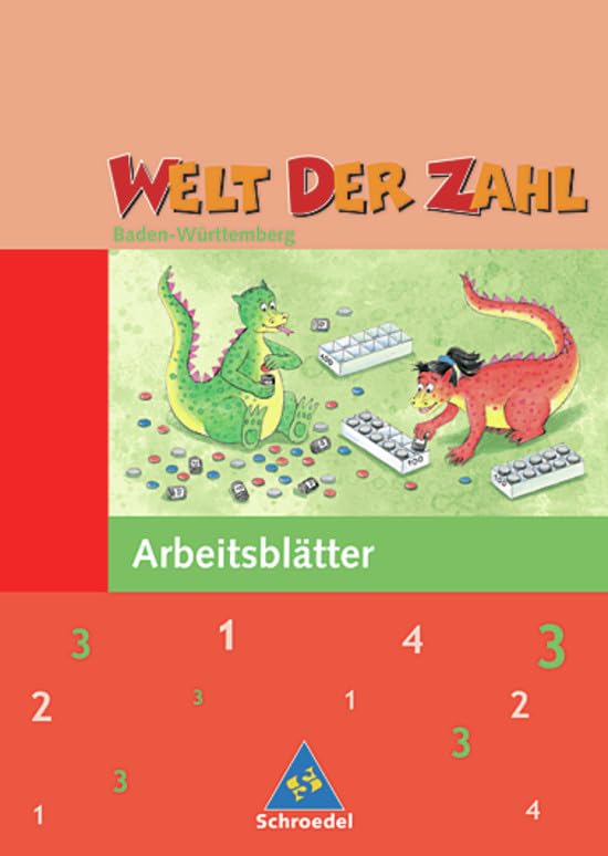 Welt der Zahl - Ausgabe 2004 Baden-Württemberg: Arbeitsheft 3 Study Guides