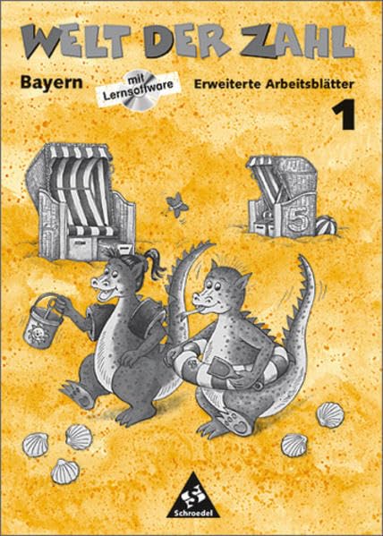 Welt der Zahl - Ausgabe 2001 für Grundschulen in Bayern: Arbeitsheft 1 mit CD-ROM Study Guides