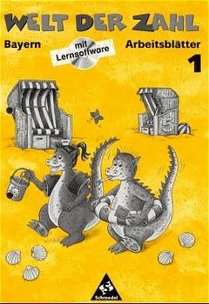 Die Welt der Zahl, Ausgabe Grundschule Bayern, EURO, 1. Jahrgangsstufe, m. CD-ROM: Arbeitsheft Mathematik Klasse 1 mit CD-ROM (Welt der Zahl - Ausgabe 1998 für Grundschulen) Learning & Reference