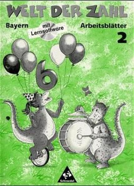 Die Welt der Zahl, Ausgabe Grundschule Bayern, EURO, 2. Jahrgangsstufe, m. CD-ROM: Arbeitsheft Mathematik Klasse 2 mit CD-ROM (Welt der Zahl - Ausgabe 1998 für Grundschulen) Learning & Reference