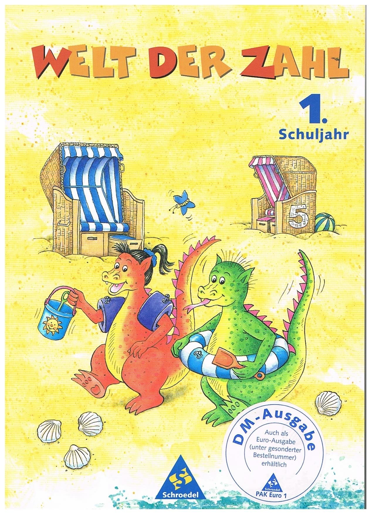 Die Welt der Zahl, Ausgabe Grundschule Baden-Württemberg, neue Rechtschreibung, 1. Schuljahr, DM: Schülerband 1 (DM-Ausgabe) mit Pappbeilagen ... der Zahl - Ausgabe 1998 für Grundschulen) Learning & Reference